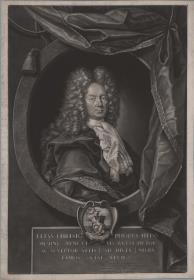 Porträt des Elias Christoph Heiss