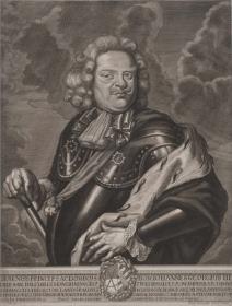Porträt des Johann Georg III. Kurfürst von Sachsen