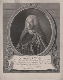 Porträt des Franz Stephan, Herzog von Lothringen