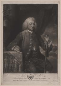 Porträt des James Hustler