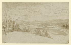 Campagnalandschaft (3 Meilen vor Rom), in zwei Studien