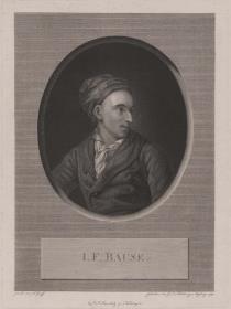Porträt des Johann Friedrich Bause
