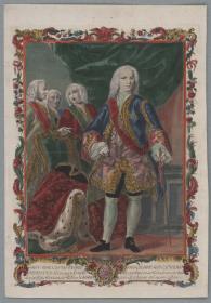 Porträt des Ferdinand VI., König von Spanien