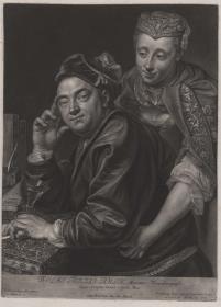 Porträt des Wolf Tobias Huth