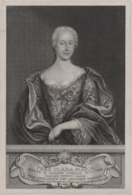 Porträt der Clara Maria Wittwer, geb. Negelein