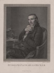 Porträt des Rudolph Zacharias Becker