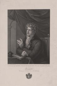 Porträt des August, Herzog zu Sachsen, Gotha und Altenburg