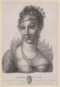 Porträt der Marie-Louise von Österreich, Kaiserin der Franzosen