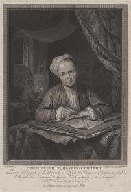 Porträt des Christian Wilhelm Ernst Dietrich