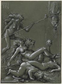 Hexensabbat (in Anlehnung an Baldung?)