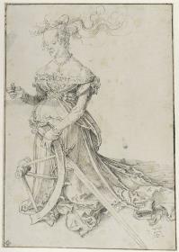 Heilige Katharina, kniend