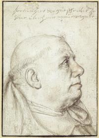 Leonhard Wagner, Profil nach rechts
