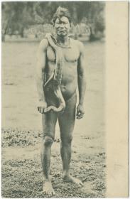"Indio Chamacoco, 'Millet', Puerto 14 de Mayo"