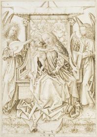Madonna mit musizierenden Engeln