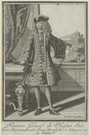 Porträt des Siegbert Graf von Heister