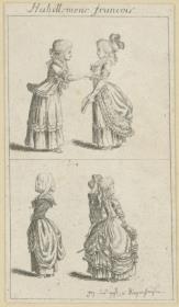Königlich Großbritannischer genealogischer Calender: Französische Damenmode