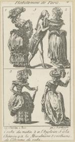 Gothaischer Hofkalender: Pariser Damenmoden