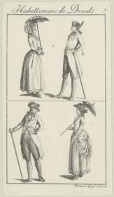 Göttinger Taschenkalender: Habillemens de Dresde