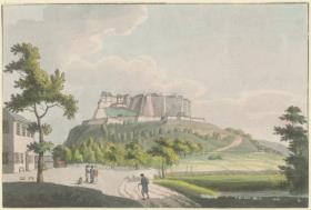 Landschaft mit Burg