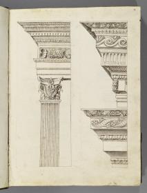 Codex Mantegna, Drei architektonsiche Details