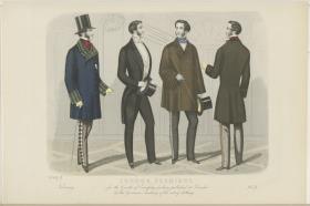 Europäische Modenzeitung für Herren-Garderobe: London Fashions: Herrenbekleidung