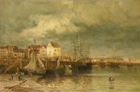 Der Hafen von Dieppe