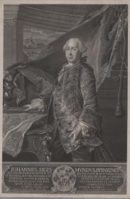 Porträt des Johann Sigismund Pfinzing von Henfenfeld der Jüngere