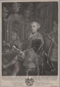 Porträt des Gustav Georg König von Königsthal