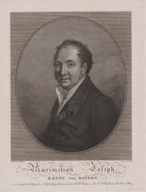 Porträt König Maximilian I. Joseph, König von Bayern