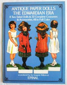 Antique Paper Dolls The Edwardian Era