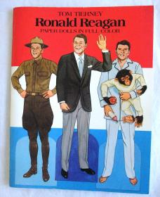 Ronald Reagan Fashion Paper Dolls in Full Color