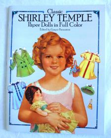 Classic Shirley Temple Paper Dolls in full Color