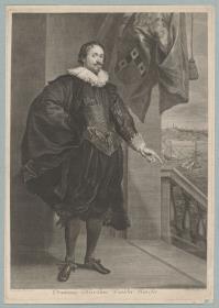 Porträt des Niclaes van der Borcht