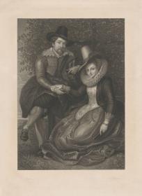 Porträt des Peter Paul Rubens und seiner zweiten Frau