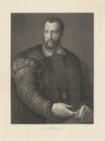 Porträt des Cosimo I., Großherzog der Toskana