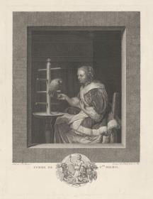Porträt der Gattin des Frans Mieris
