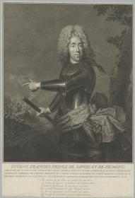 Porträt des Eugen Franz, Prinz von Savoyen-Carignan