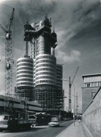 München, Hauptverwaltung der BMW AG, Baustelle