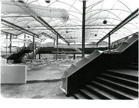 München, temporäres Olympia-Restaurant, Innenraum
