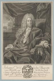 Porträt des Johann Wilhelm Buirette von Ohlefeld