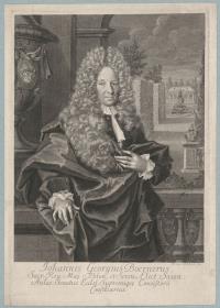 Porträt des Johann Georg Börner