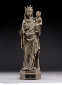 Stehende Maria mit Kind