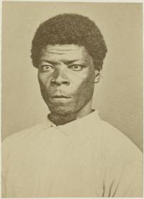 Porträt eines Afrobrasilianers (Sklave)
