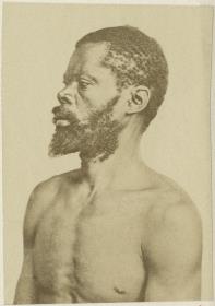 Porträt eines Afrobrasilianers (Sklave)