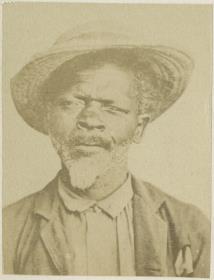 Porträt eines Afrobrasilianers (Sklave)