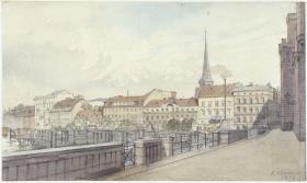 Mühlendamm und Burgstraße in Berlin