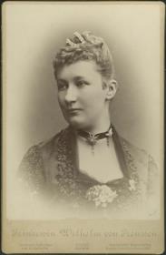 Porträt der Auguste Viktoria Prinzessin von Schleswig-Holstein-Sonderburg-Augustenburg