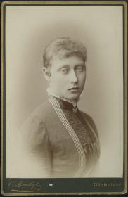 Porträt der Viktoria von Hessen-Darmstadt, Prinzessin von Battenberg