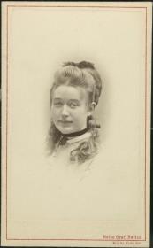 Porträt der Pauline Lucca (?)