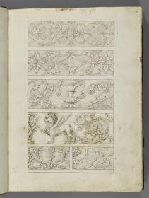 Codex Mantegna, fünf Friesdekore